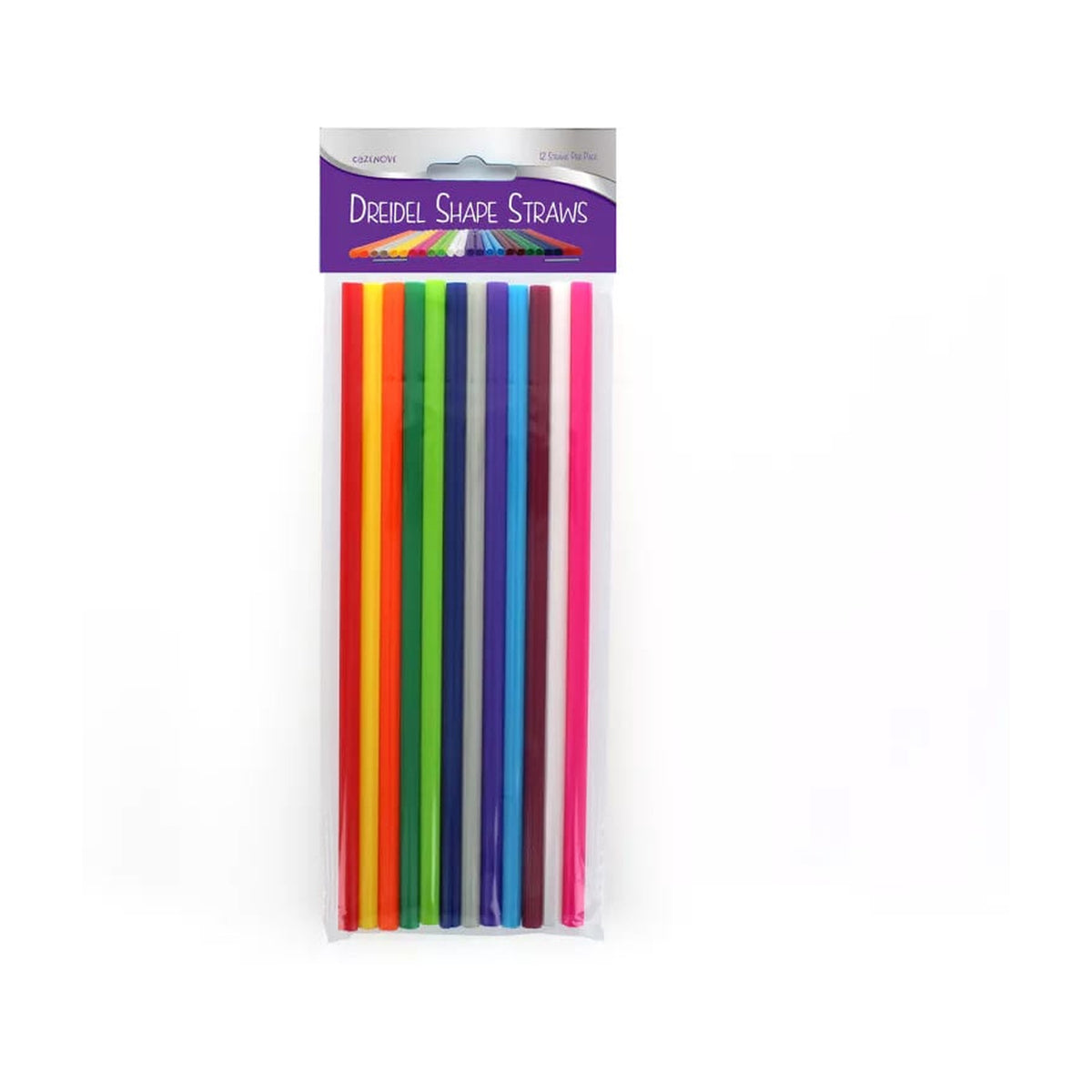 Dreidel-Shaped Straws