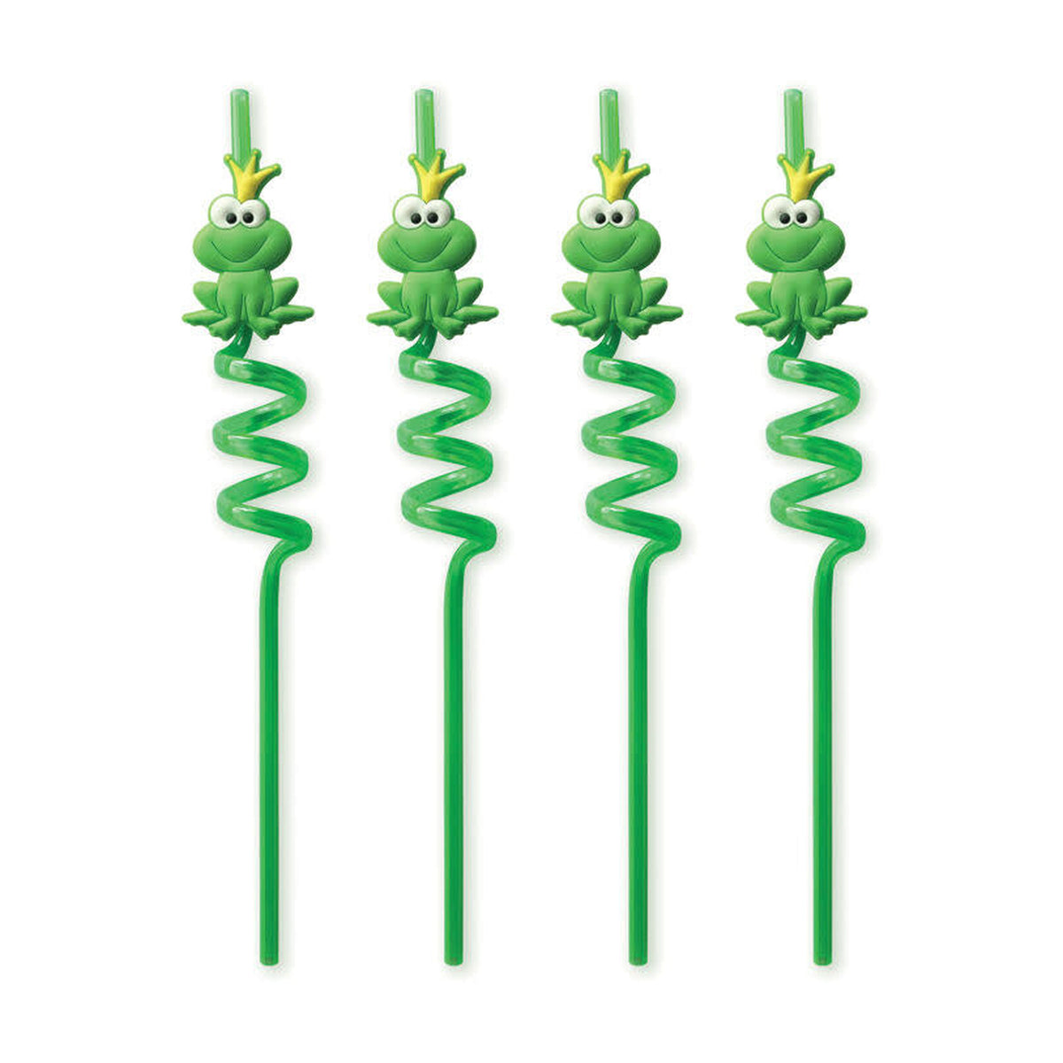 Frog Straws, 4-Pack