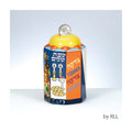 7 Days Of Creations Ceramic Tzedakah Box