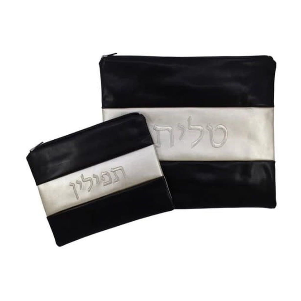 Tallit & Tefillin Bag Set, Leatherette