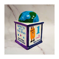 Ceramic Tzedakah Box, ''Foundations of the World''
