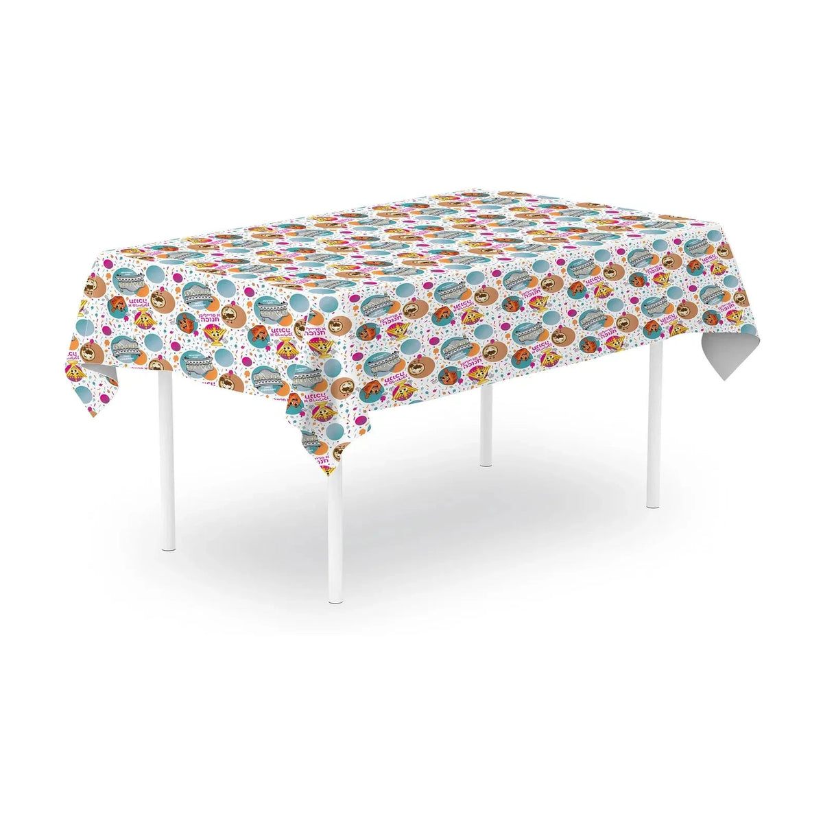 Chanukah Tablecloth - Yiddish