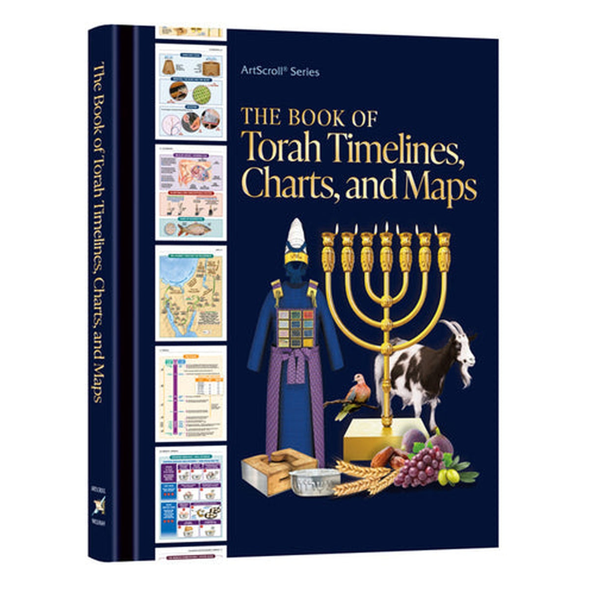 The Book of Torah Timelines, Charts, and Maps (Enlarged Hardcover)