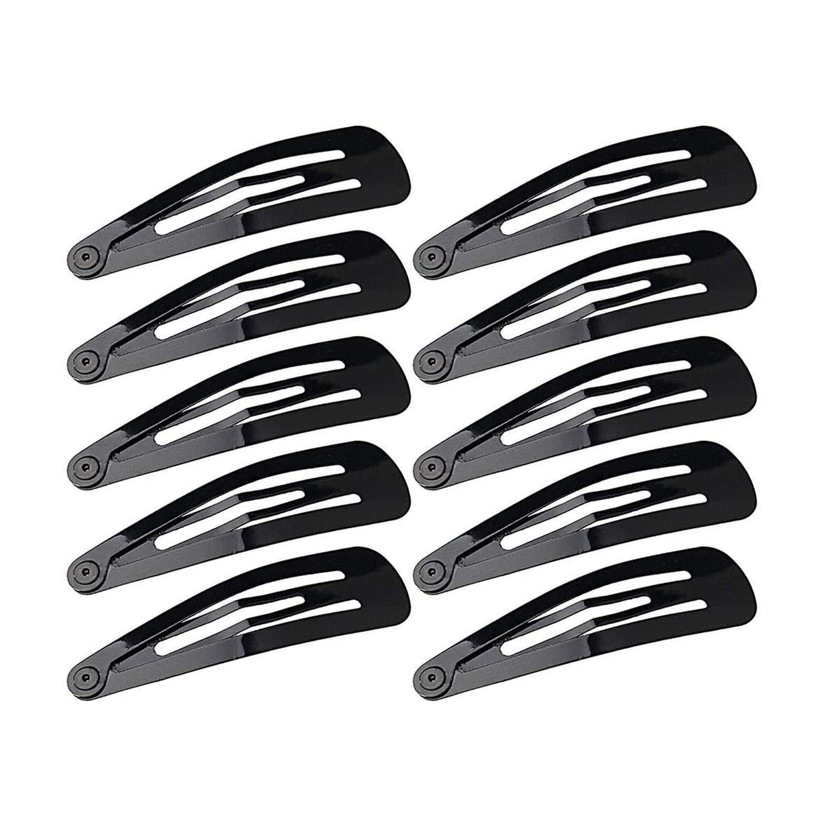 Kippah Clips, Black, One Dozen