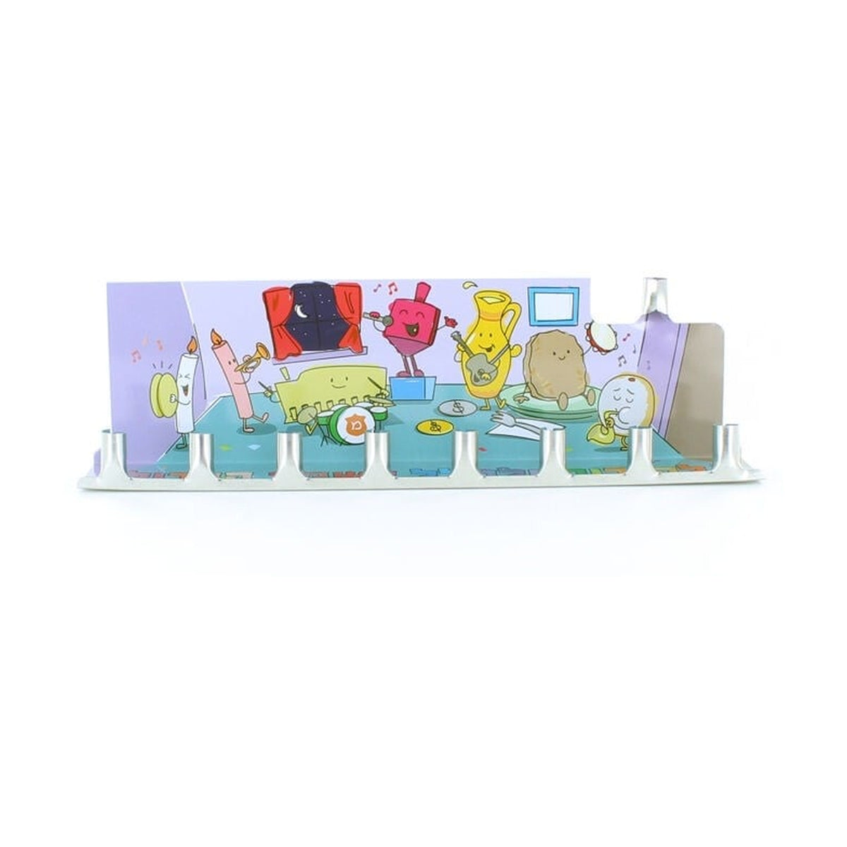 Kids Tin Menorah