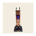 Torah Sculpture, Fused Glass