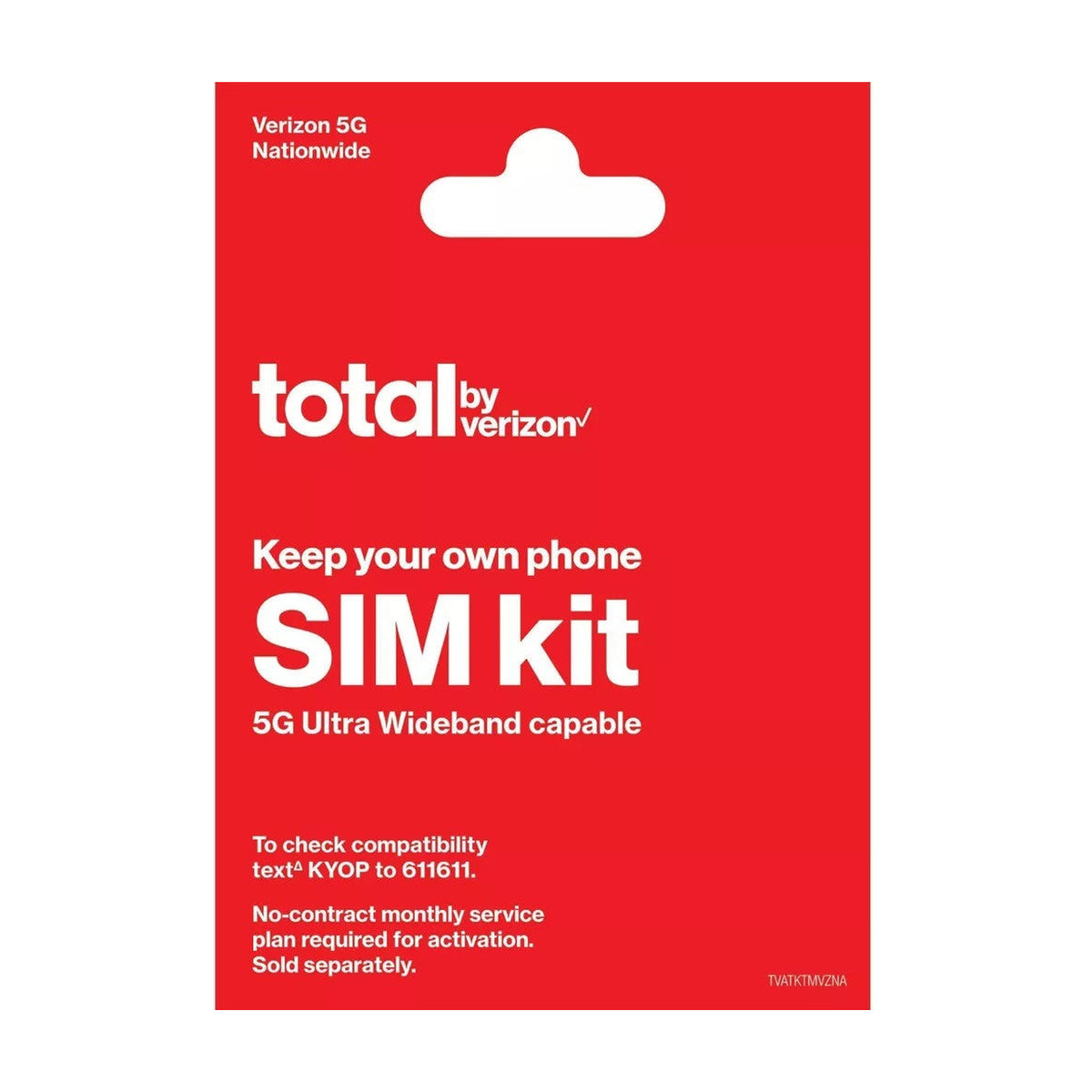 Total by Verizon Starter SIM Kit