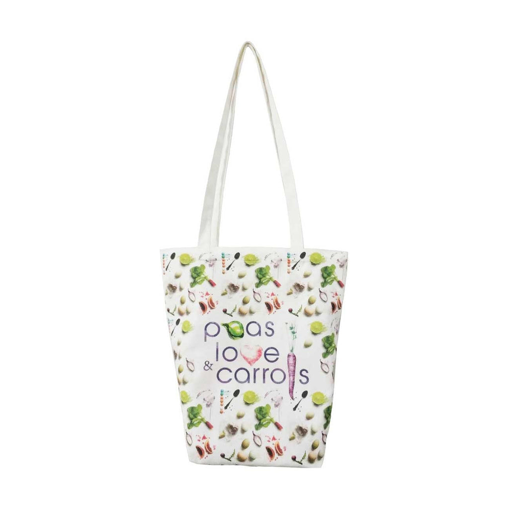 Peas Love & Carrots Tote Bag