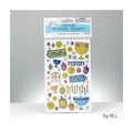 Prismatic Chanukah Stickers