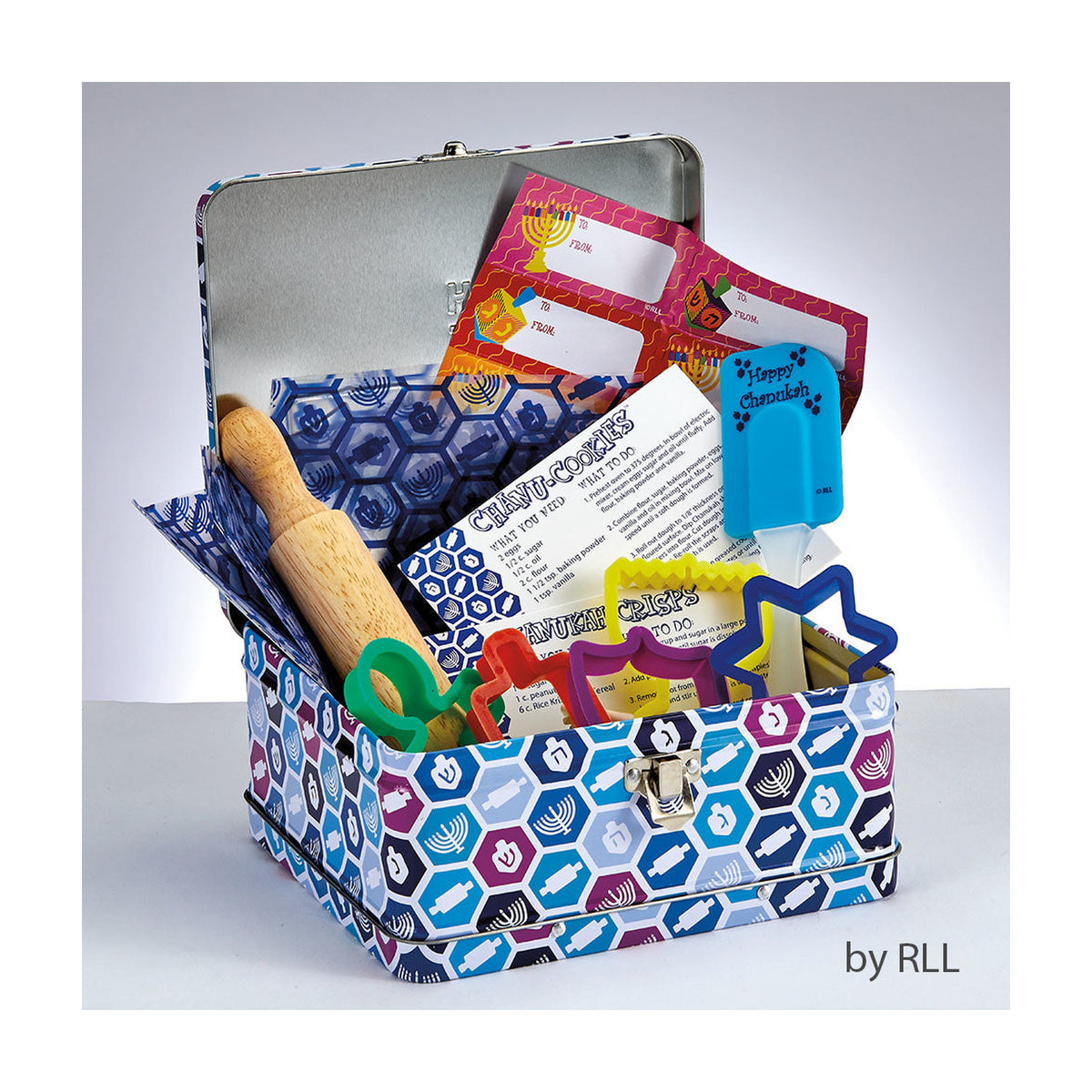 Chanukah Baking Set in Collectible Tin