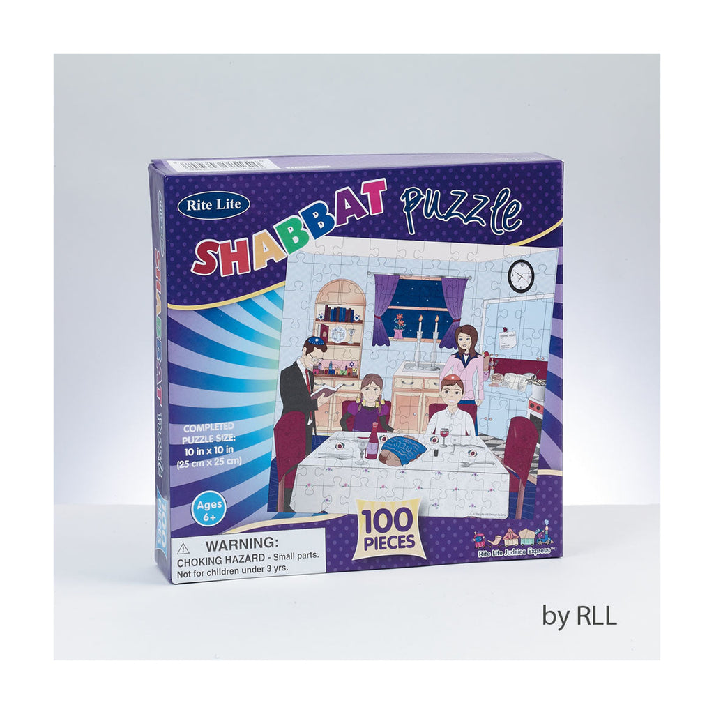 100-Piece Jigsaw Puzzle, Shabbat
