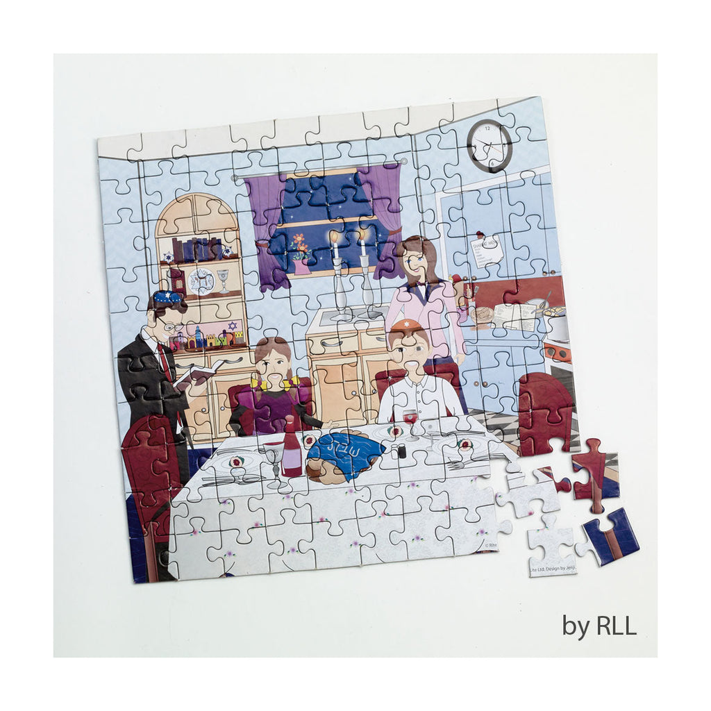 100-Piece Jigsaw Puzzle, Shabbat