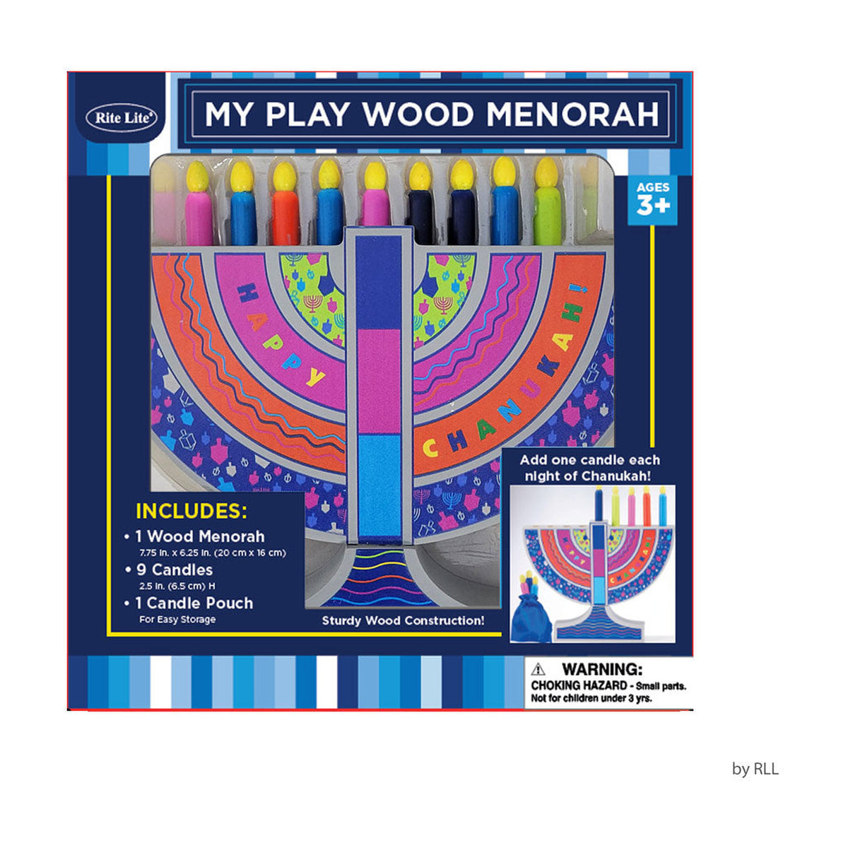 Kids' Play Chanukah Menorah