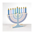 Play Menorah with Removable Wooden Candles