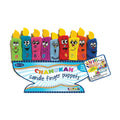 Chanukah Candle Felt Finger Puppets, Set of 9