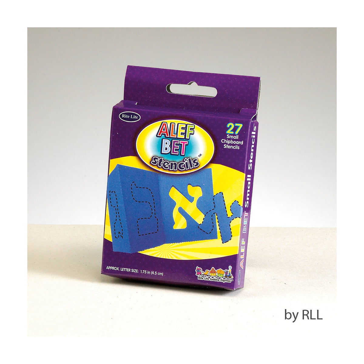Alef Bet Stencils, Small