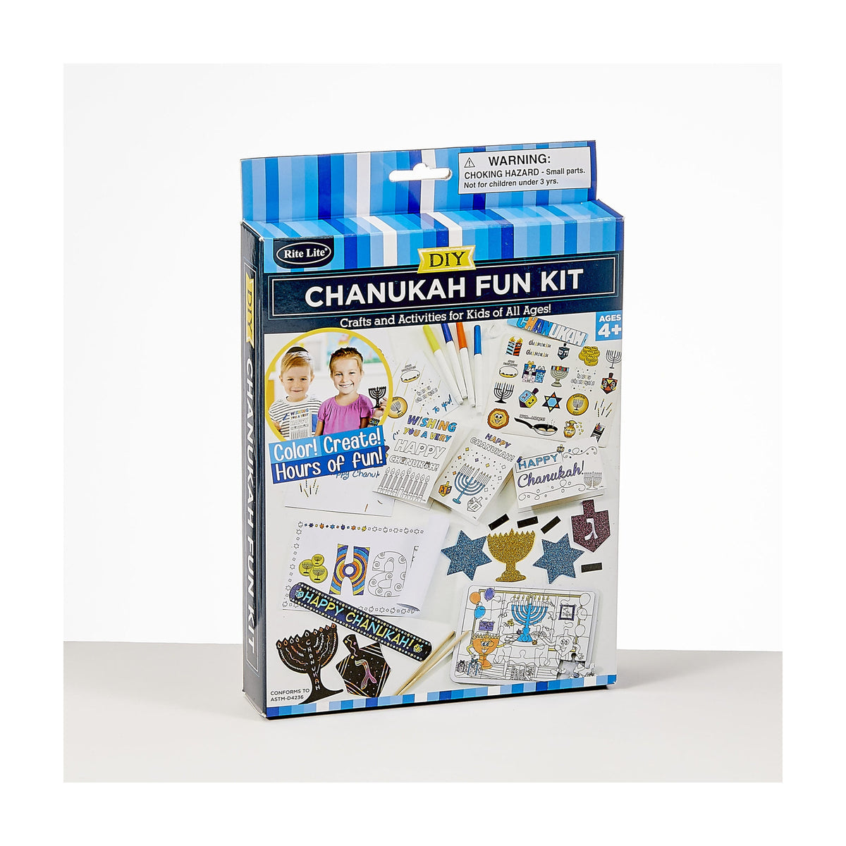 Chanukah DIY Fun Craft Kit, 9 Crafts & Activities