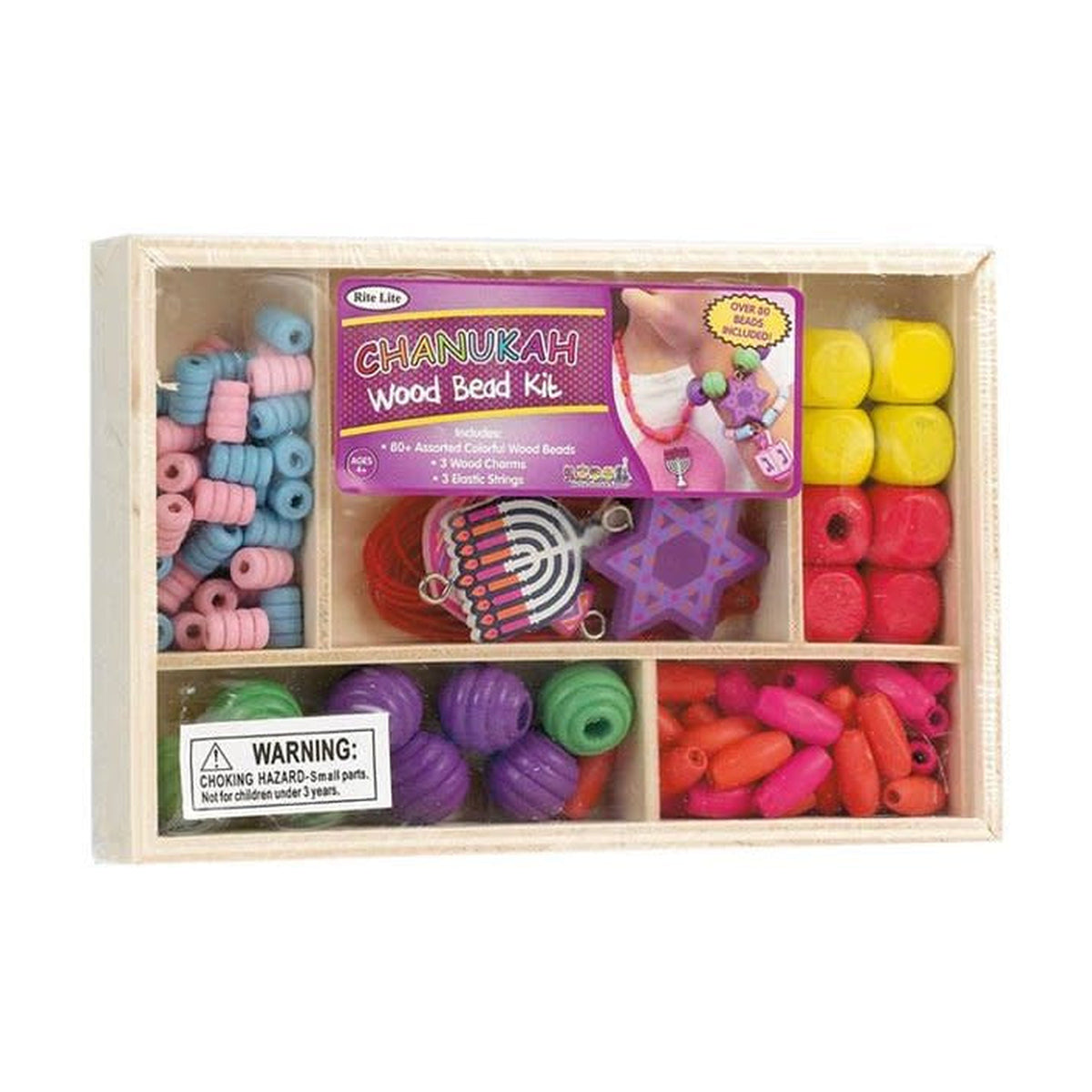 Chanukah Wood Bead Kit
