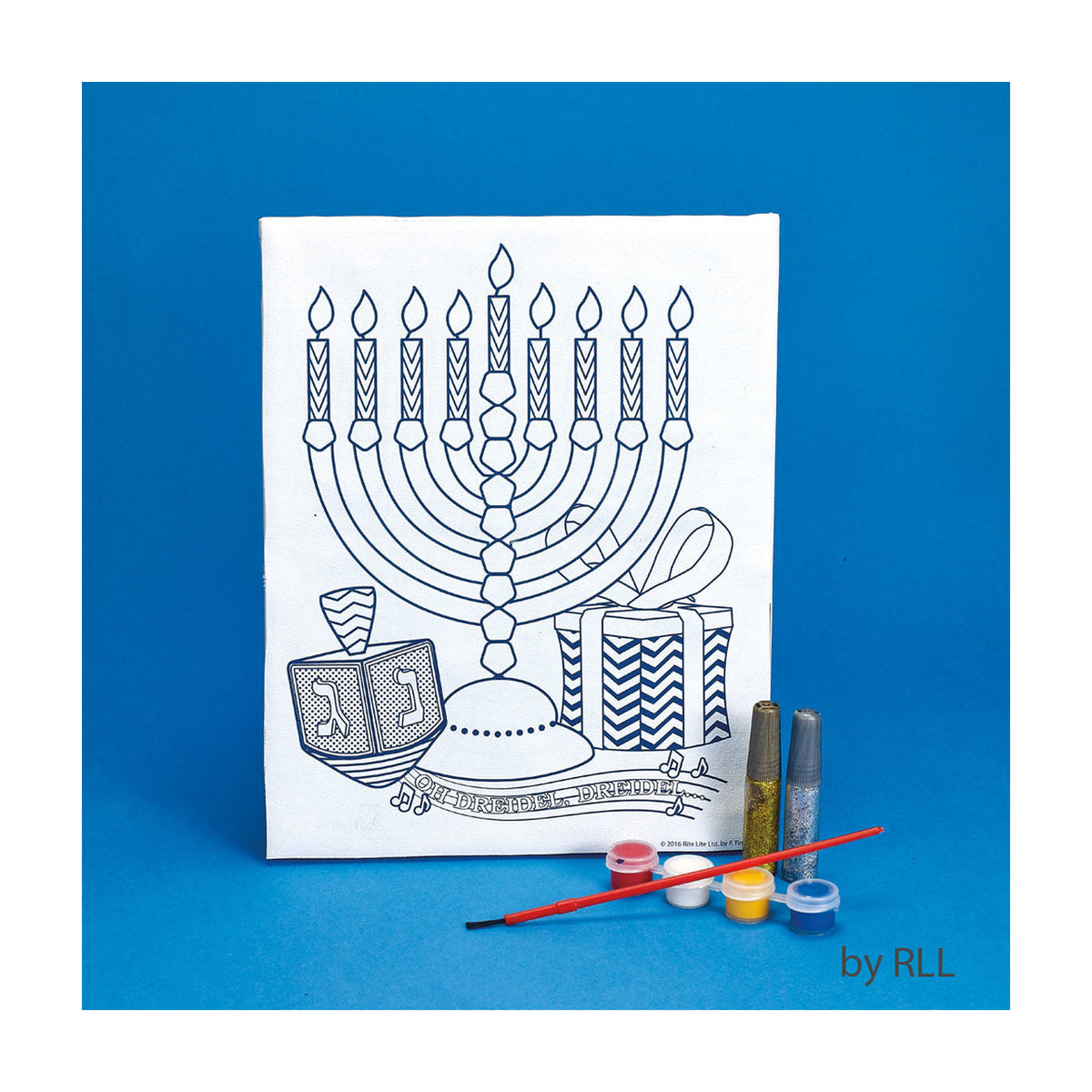 Chanukah Canvas Art Kit