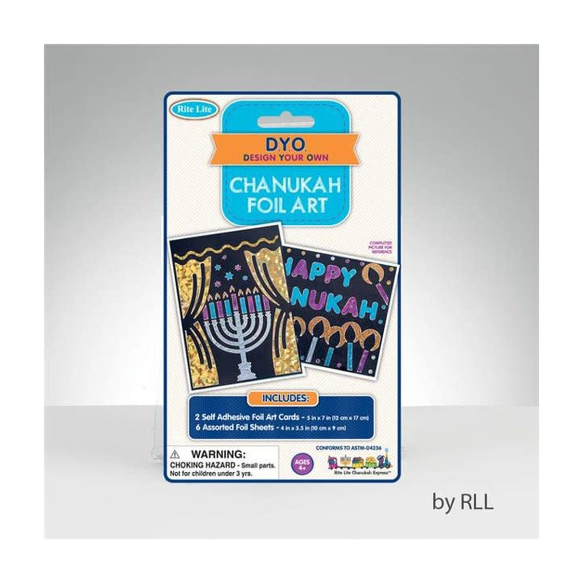Chanukah Foil Art Kit