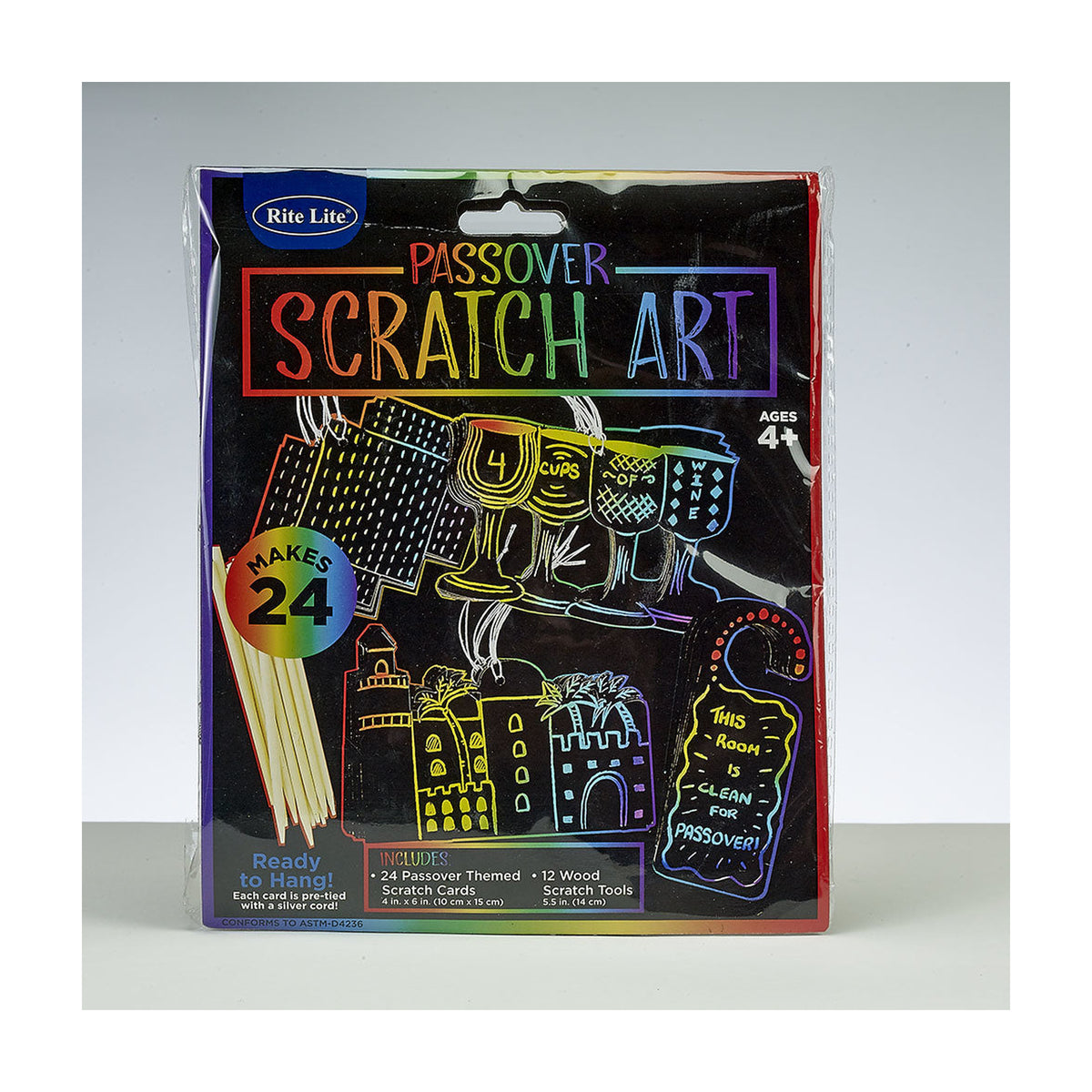 Passover Scratch Art