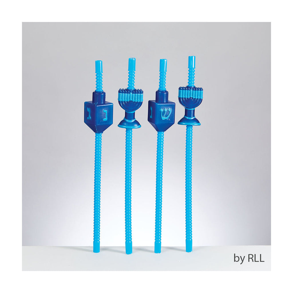 Chanukah Straws, 4pcs