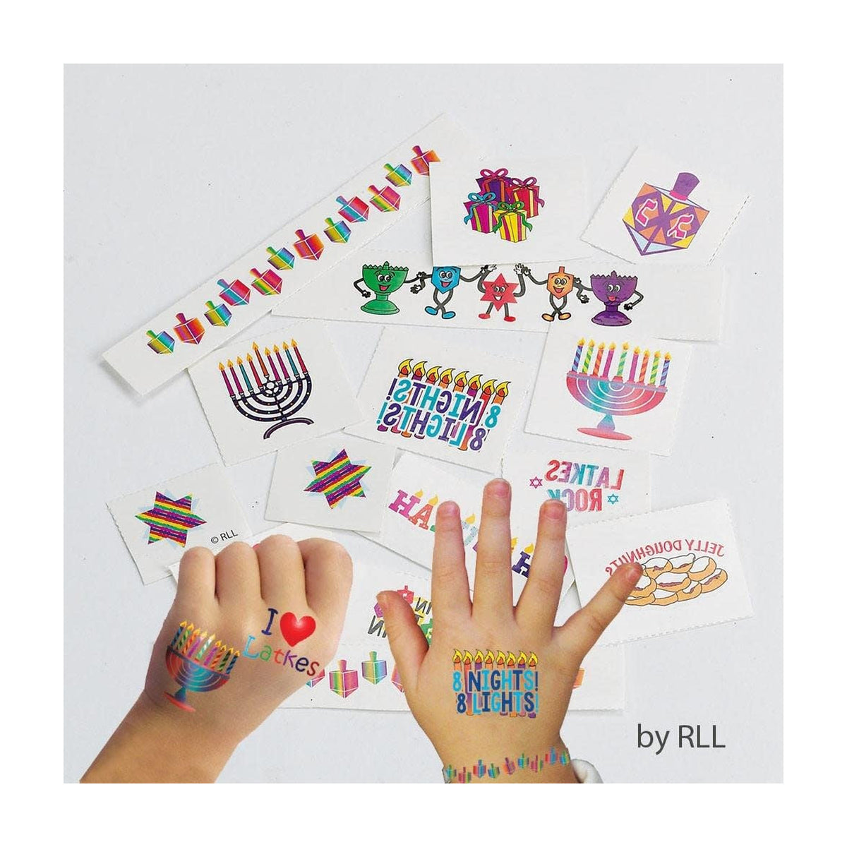 Chanukah Temporary Tattoos