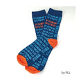 Chanukah Adult Crew Socks
