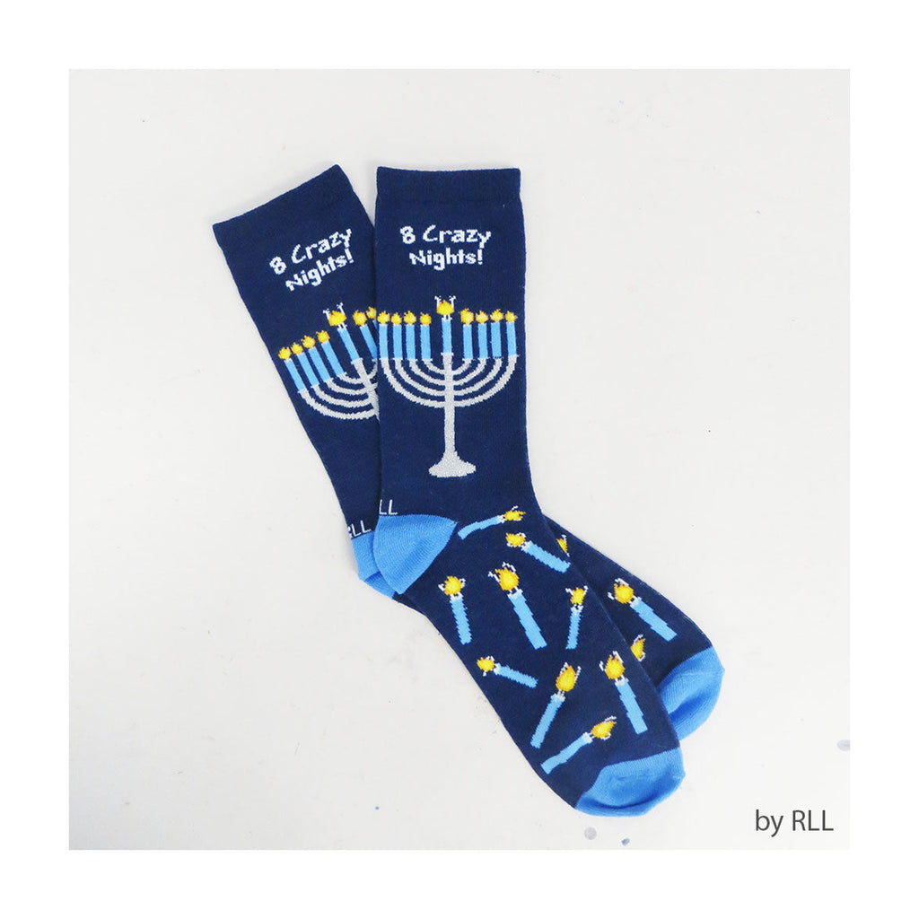 Adult Chanukah Socks