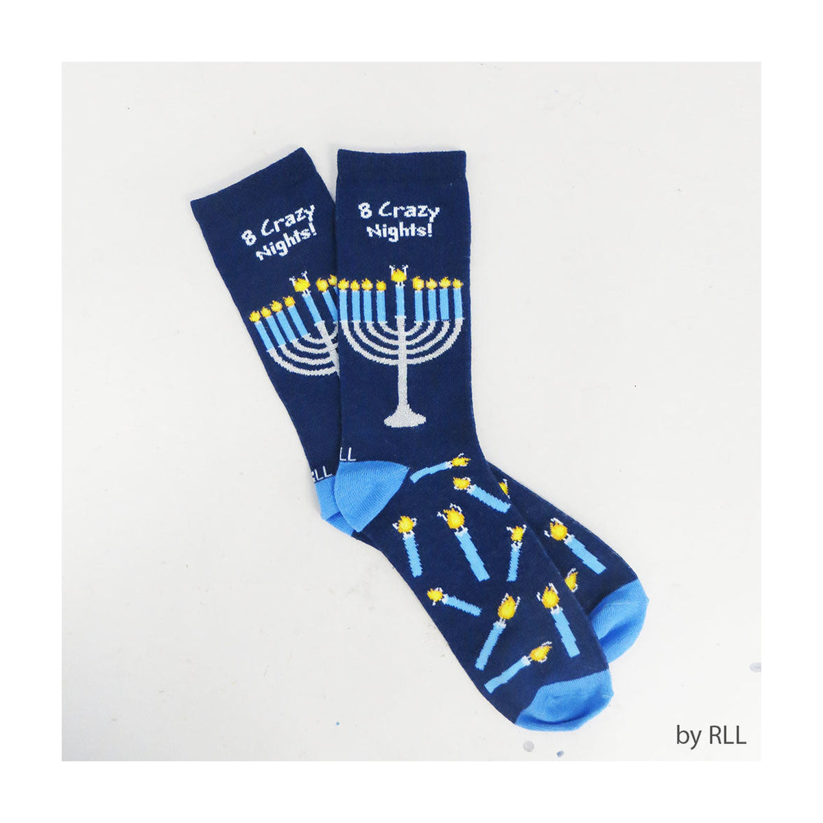 Adult Chanukah Socks