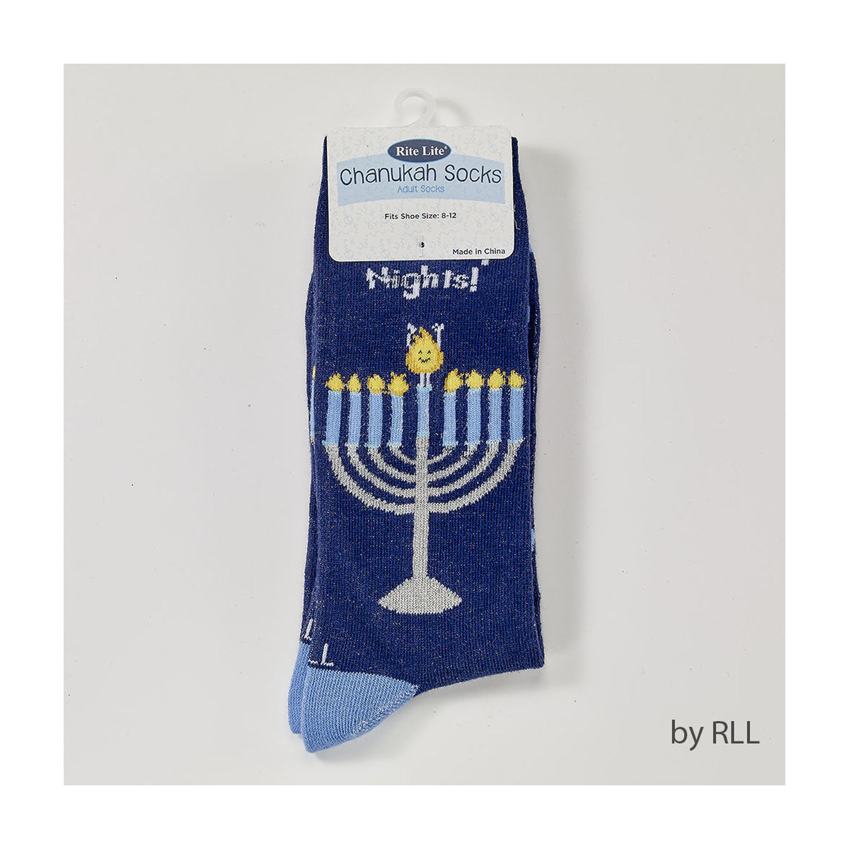 Adult Chanukah Socks