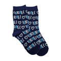 'I Love Israel'' Youth Socks, Cotton Blend