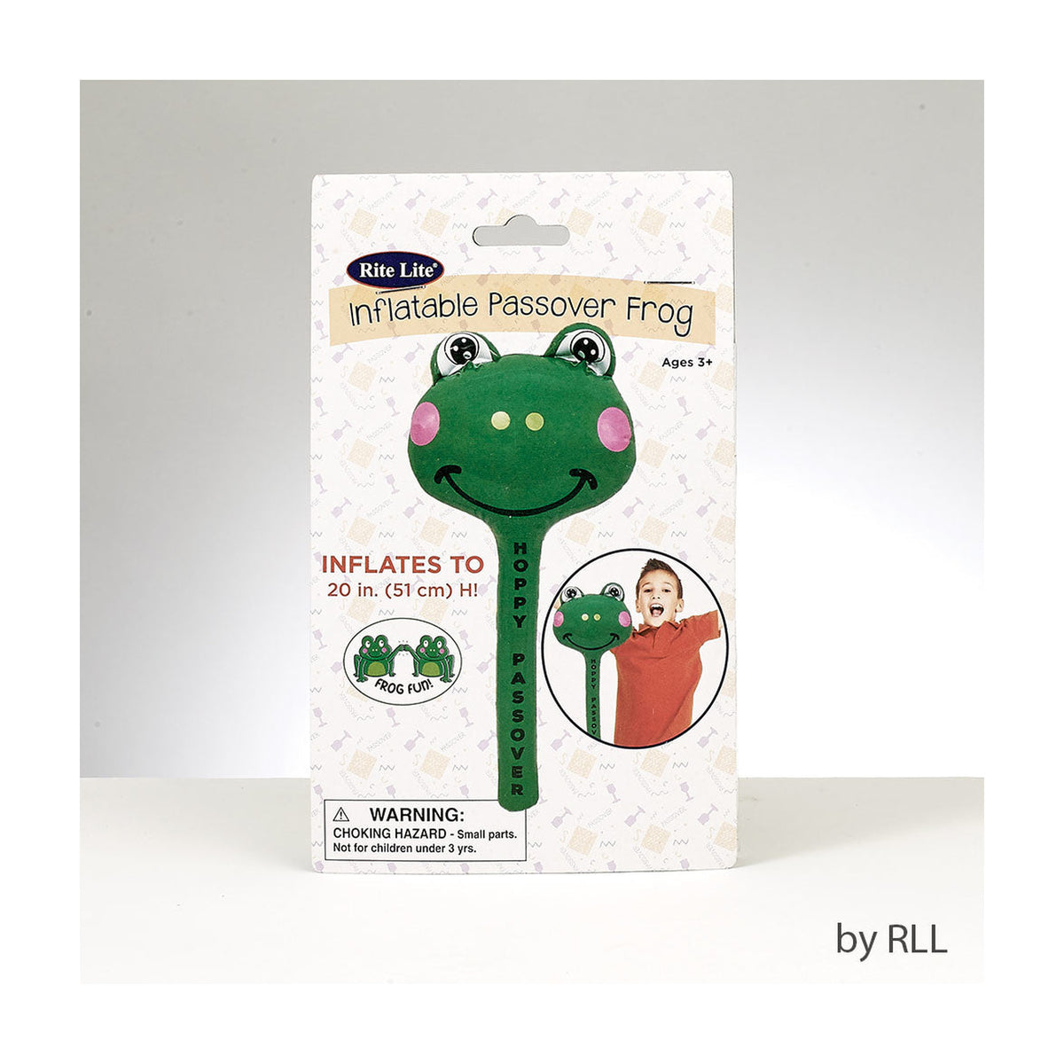 Jumbo Inflatable Frog, 21in