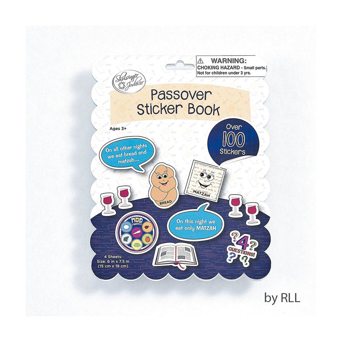 Passover Sticker Book, 100 Stickers