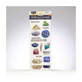3D Metallic Passover Stickers, 2 Sheets