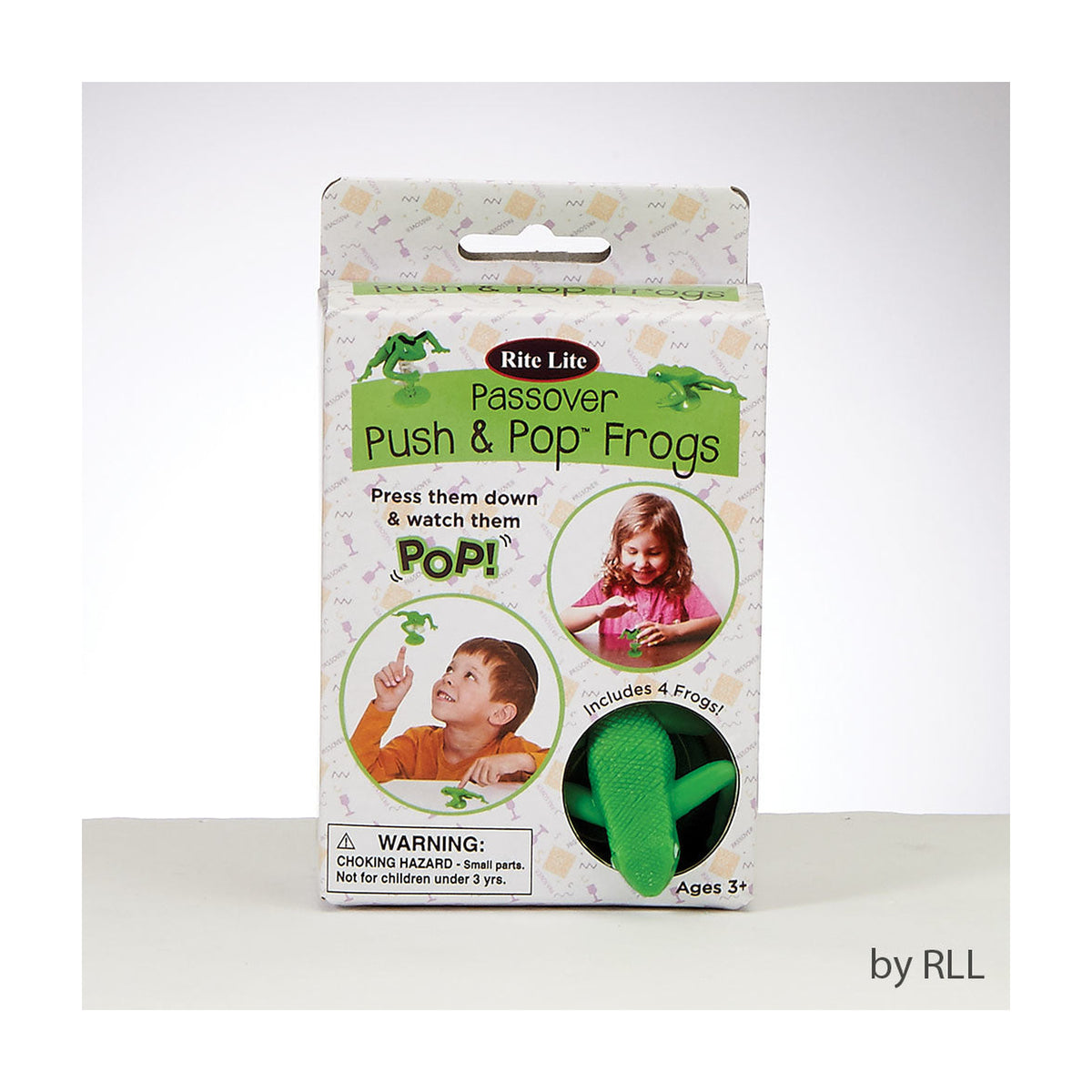 Push n' Pop Frogs, 4-pack