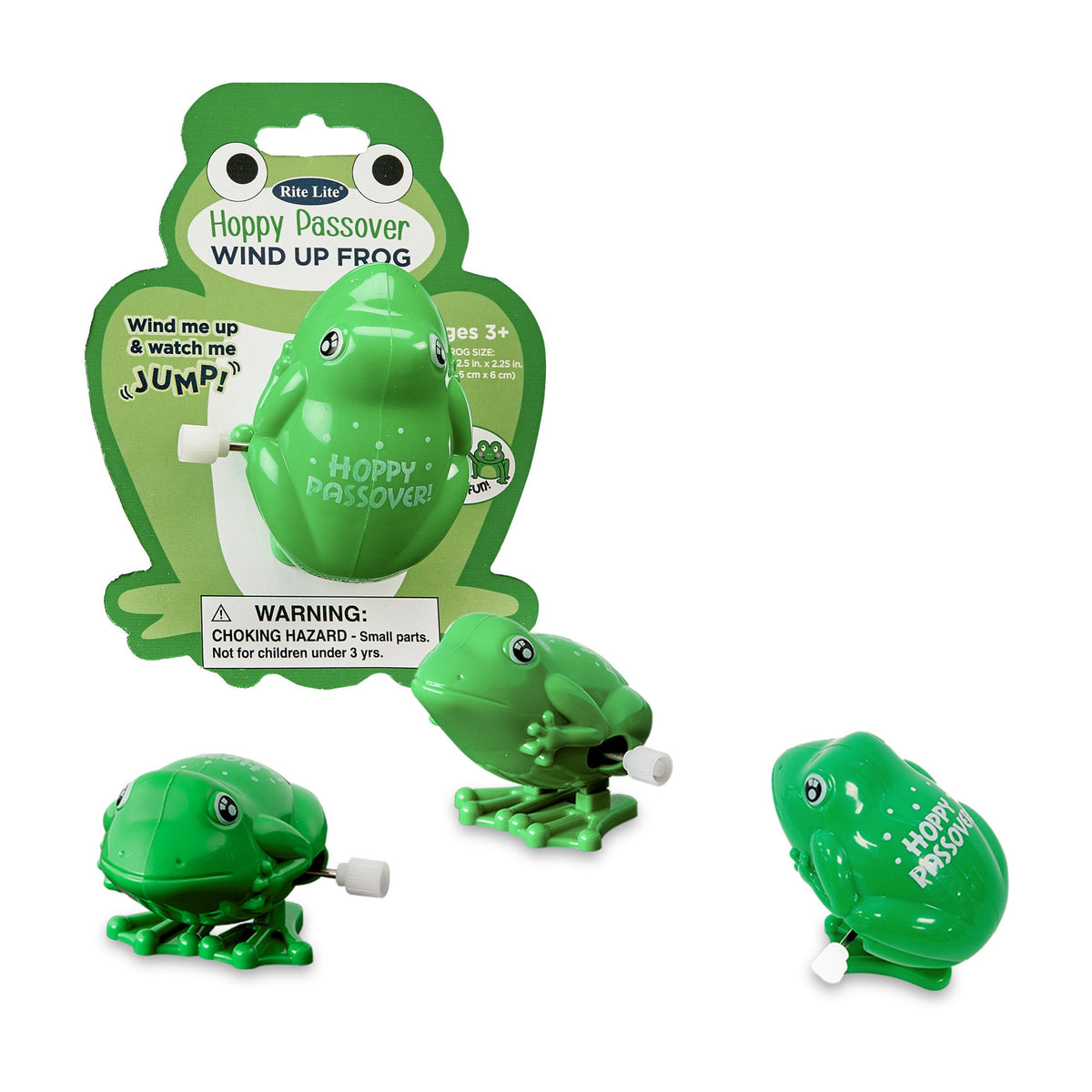 Wind Up ''Hoppy Passover'' Frog