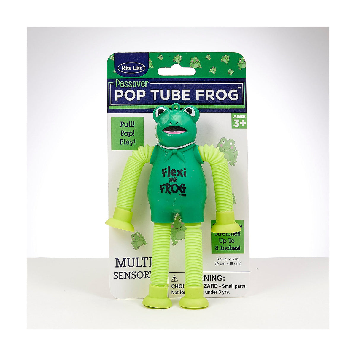 'Flexi the Frog'' Pop Tube Toy