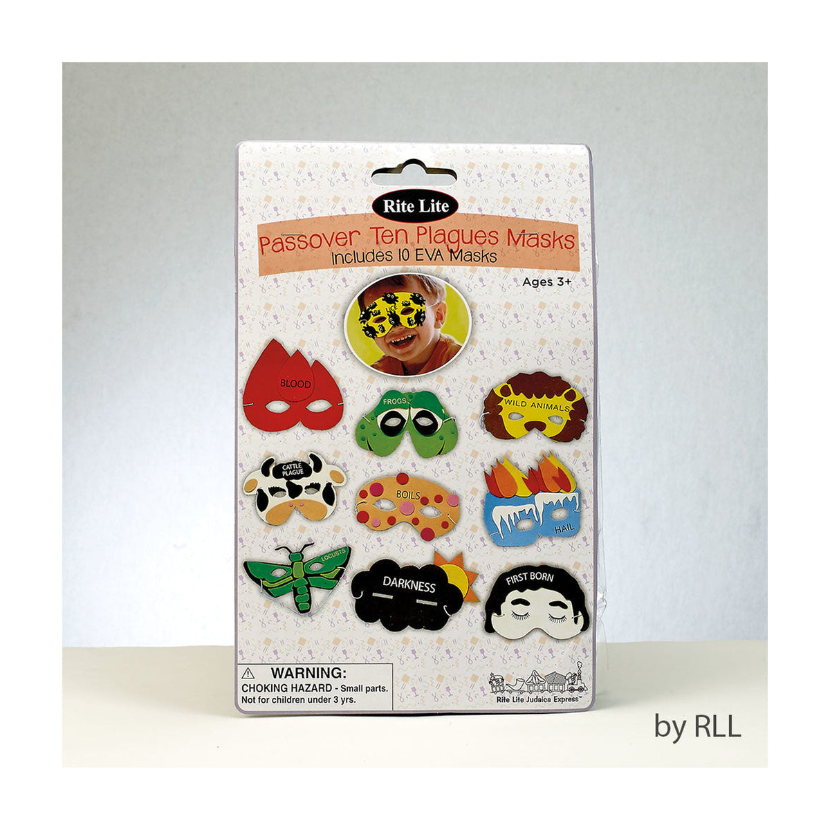 Ten Plagues Masks, Foam, 10pcs