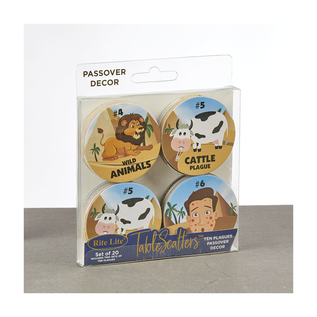 Passover Tablescatters, Plagues Design