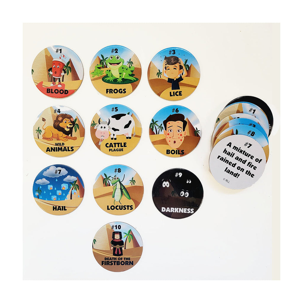 Passover Tablescatters, Plagues Design