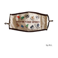 Face Mask, Ten Plagues Design