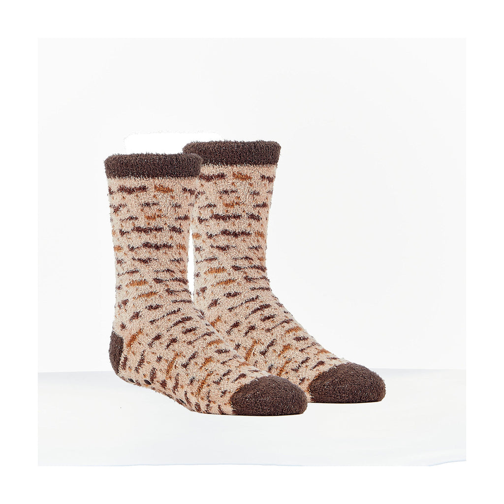 Kids' Passover Cozy Slipper Socks, Matzah Pattern