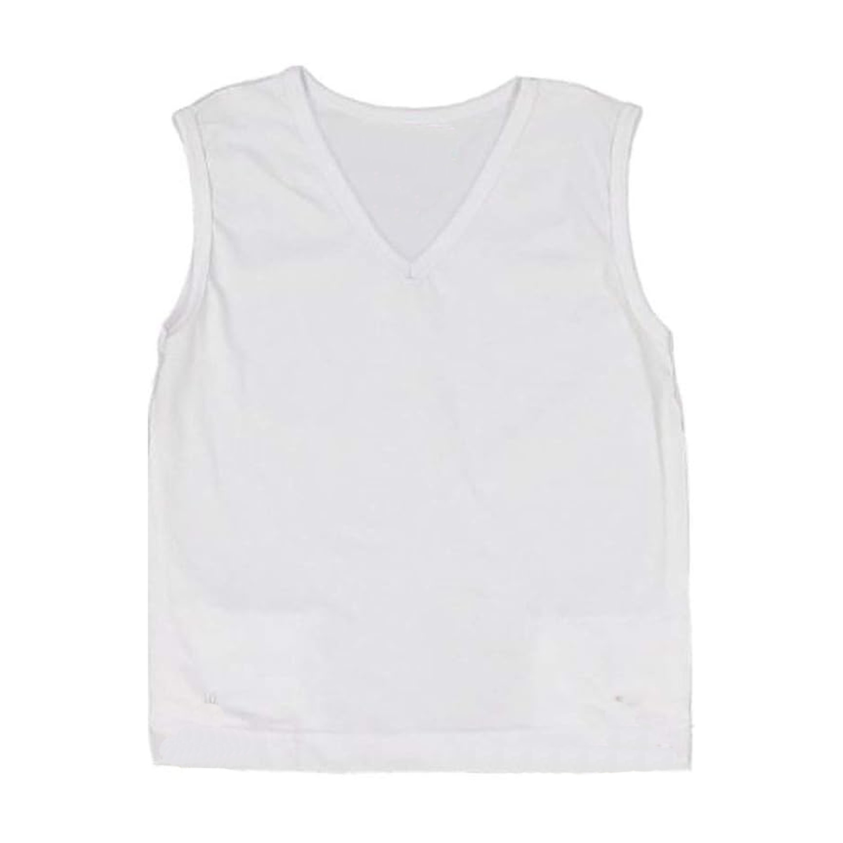 100% Cotton Undershirt-Style Arbah Kanfot (Tzitzit) without Tzitzit Strings