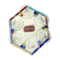 Seder Plate, Glass