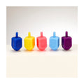 Medium Plastic Chanukah Dreidels, Assorted Colours