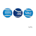 Chanukah Dog Toy, Tennis Balls, Set of 3