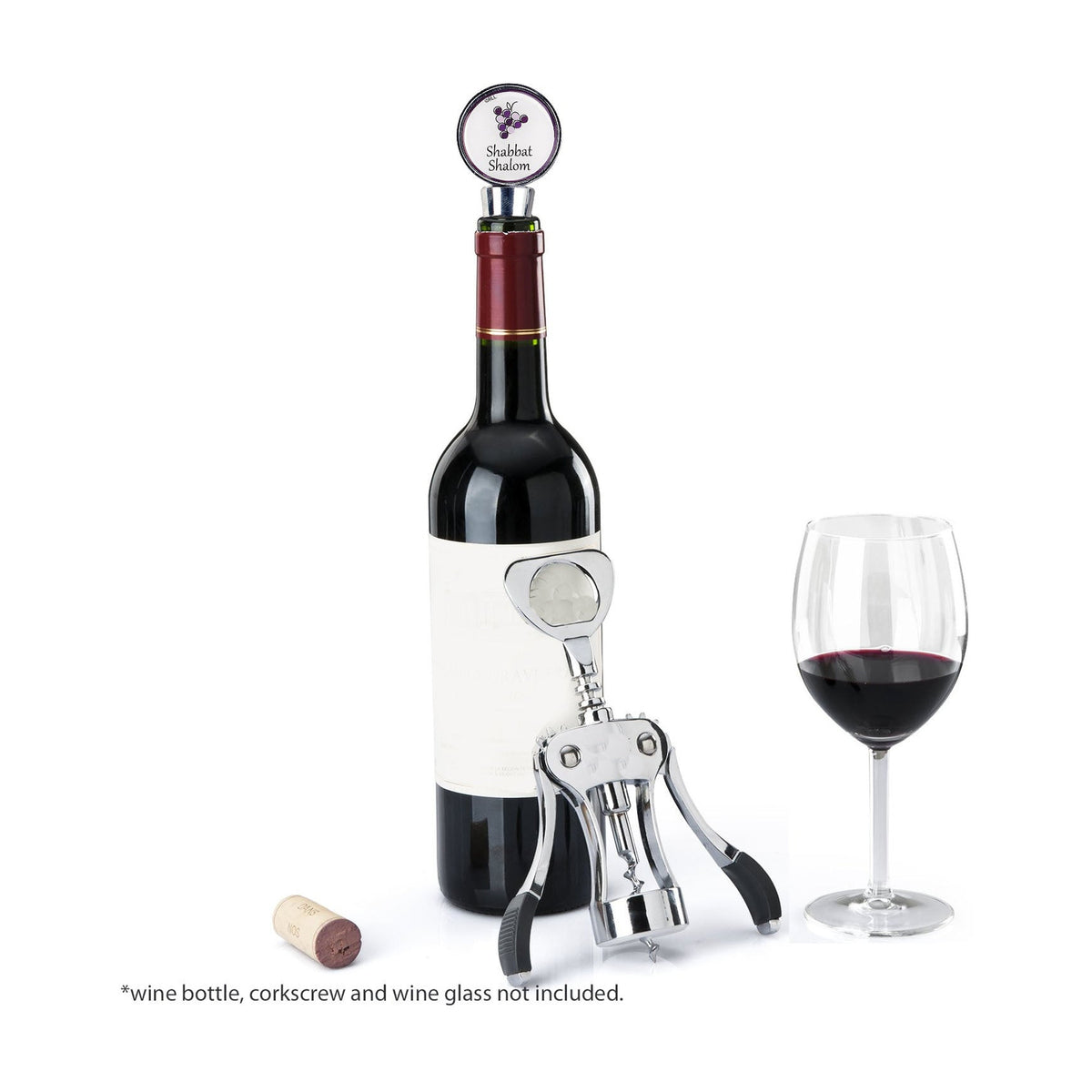 Wine Topper, ''Shabbat Shalom''