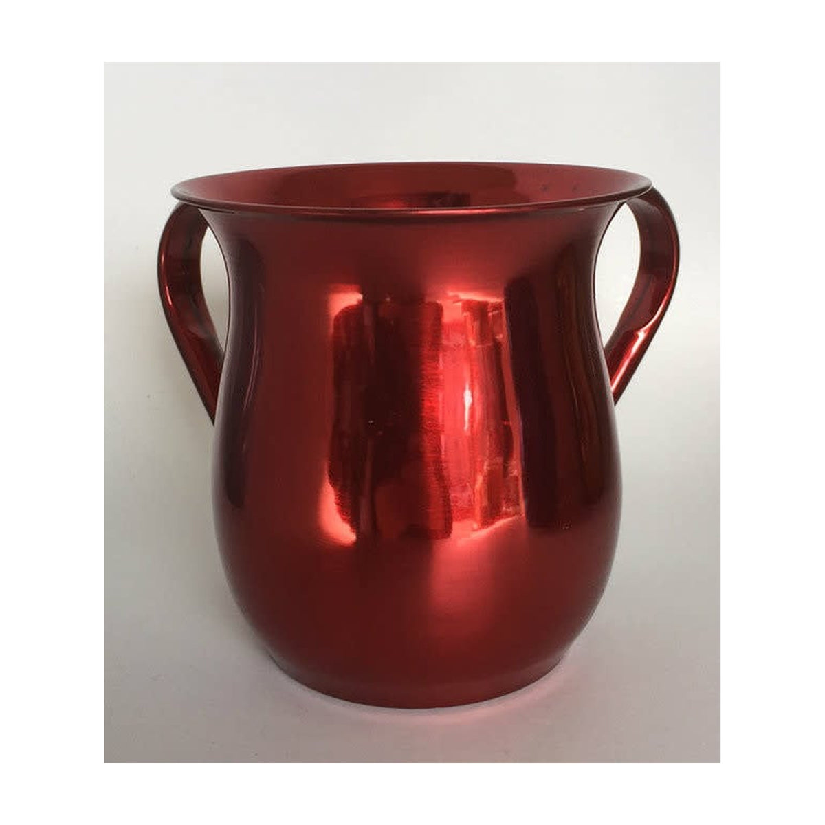 Washing Cup, Anodized Stainless Steel, Red