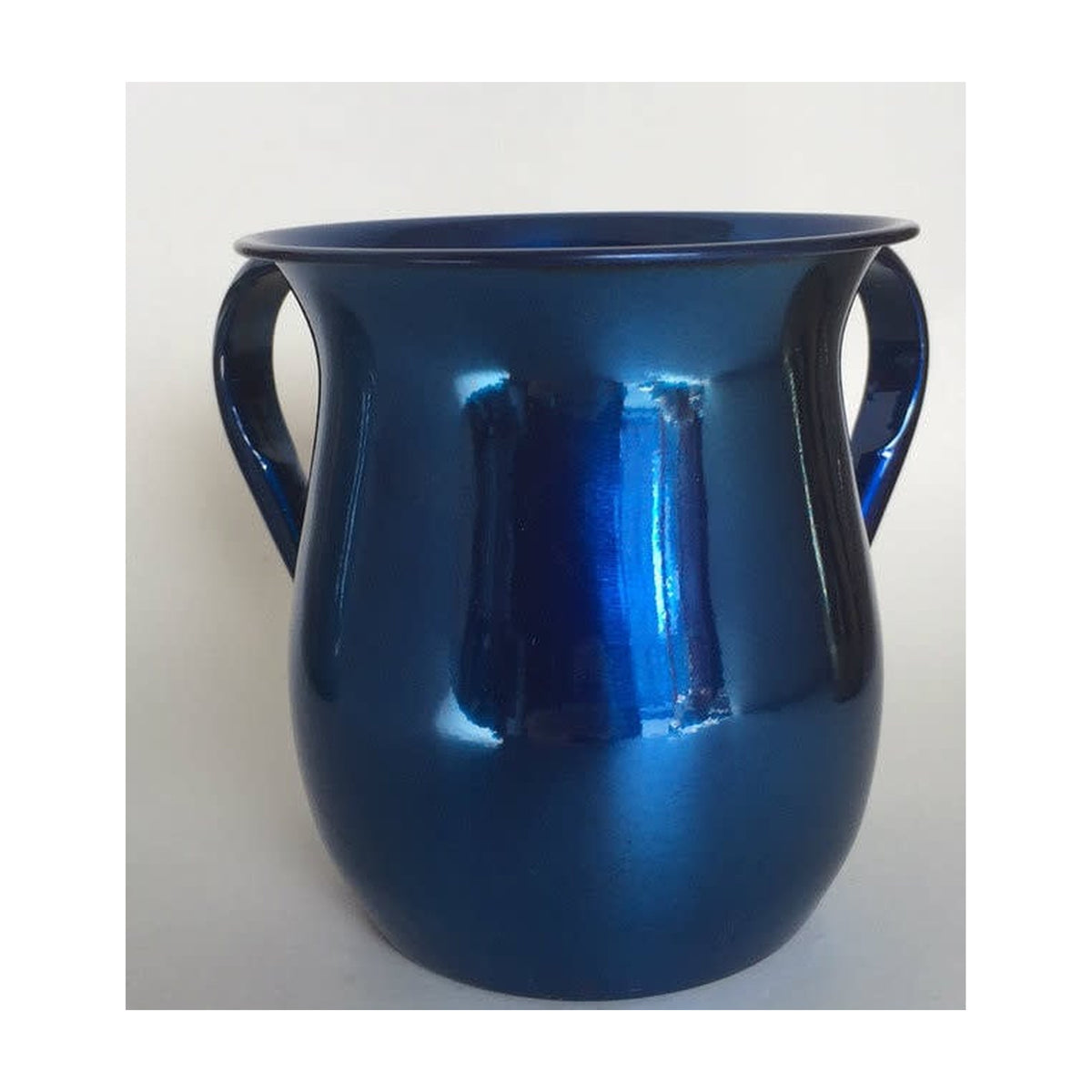 Washing Cup, Anodized Stainless Steel, Blue